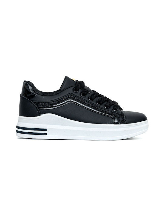 Politis shoes Femei Anatomici Sneakers Negre