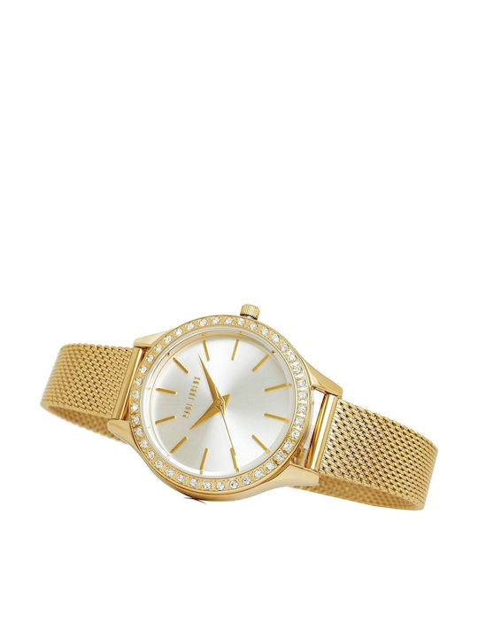 Paul Lorens Damen Uhr mit Metallarmband