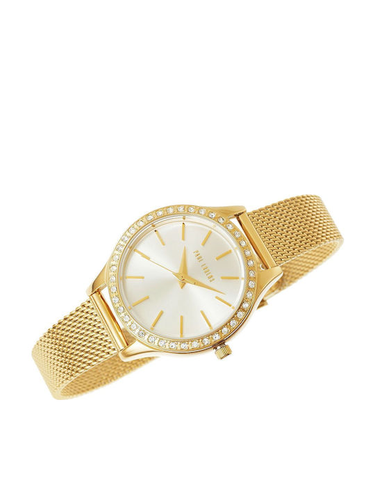Paul Lorens Damen Uhr mit Metallarmband