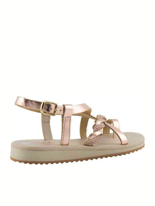 Scarpy Kinder Sandalen Gold