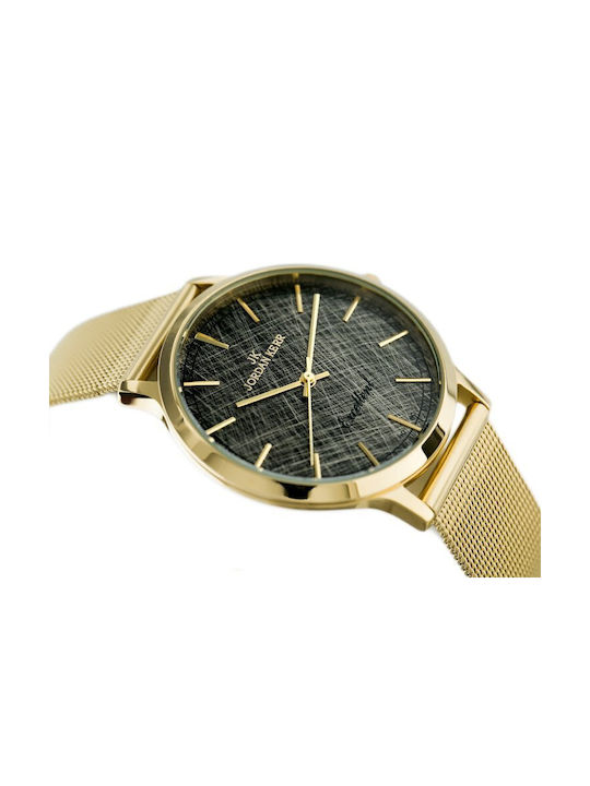 Jordan Kerr Women's Watch with Gold Metal Bracelet