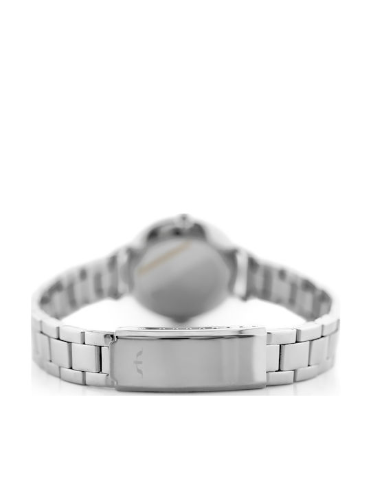 Bisset Women's Watch with Silver Metal Bracelet