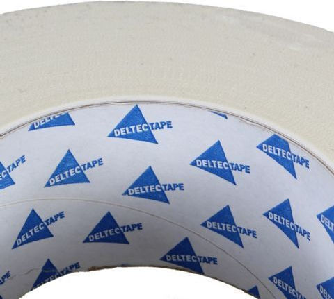 Deltec Αυτοκόλλητη Ταινία Λευκή 50mx46mm