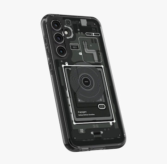 Spigen Ultra Hybrid Zero Задна корица Пластмаса Черен (Galaxy S23)