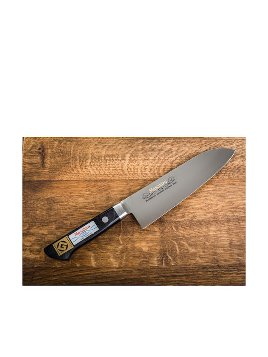 Masahiro Cuțit Santoku din Oțel Inoxidabil 17.5cm 1buc