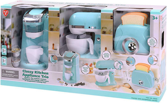 Playgo Kinderhaushaltsgerät Kitchen Appliances 3Stück