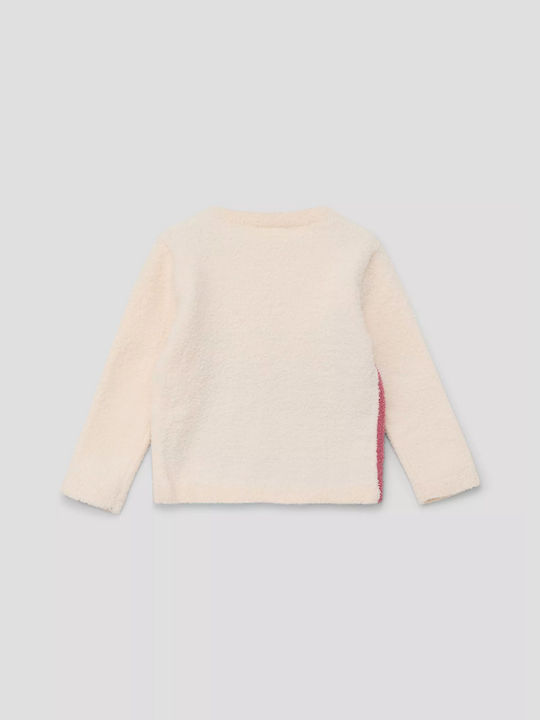 S.Oliver Kids Sweater Long Sleeve Ecru