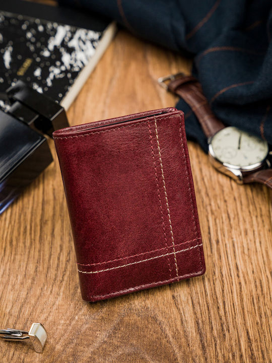 Leder Herren Geldbörse Karten mit RFID Braun