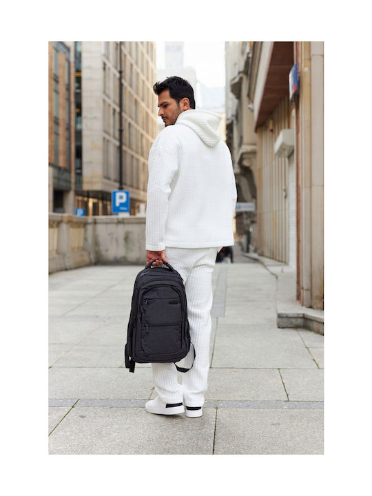 David Jones Rucksack Schwarz