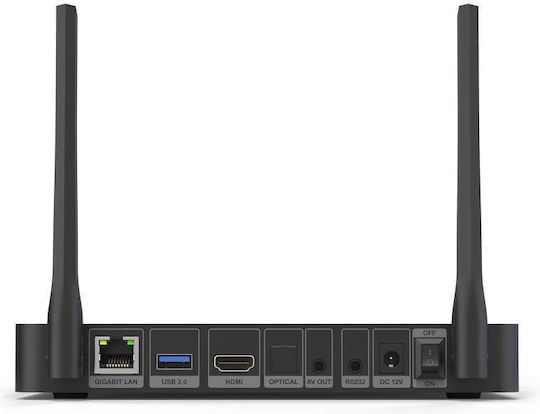 Zidoo TV Box Z9x Pro 4k 18268 4K UHD with WiFi 4GB RAM and 4GB Storage Space with Operating System Android 11.0
