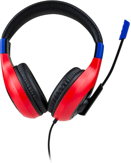 Nacon V1 Über Ohr Gaming-Headset mit Verbindung 3,5mm Rot