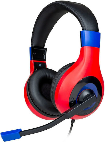 Nacon V1 Über Ohr Gaming-Headset mit Verbindung 3,5mm Rot