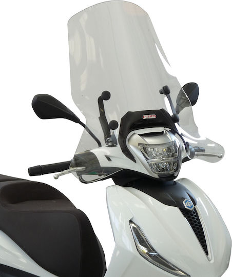 Fabbri Διάφανη Ζελατίνα Μοτοσυκλέτας για Piaggio Beverly 300 / Beverly 400 3390/E-X