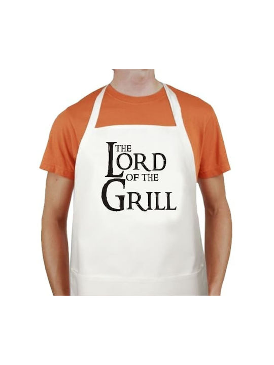 Lord Grill Ποδιά Κουζίνας Λευκή 30928
