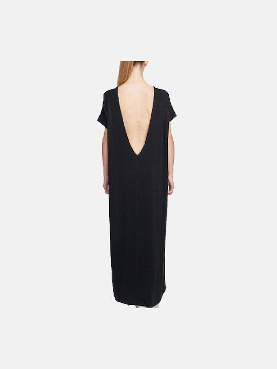 Dr Denim Maxi Dress Black