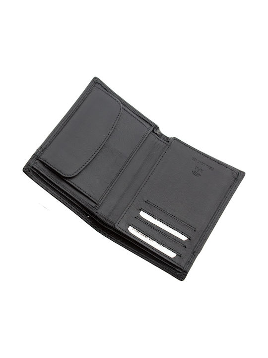 Armodo Men's Leather Wallet with RFID Black