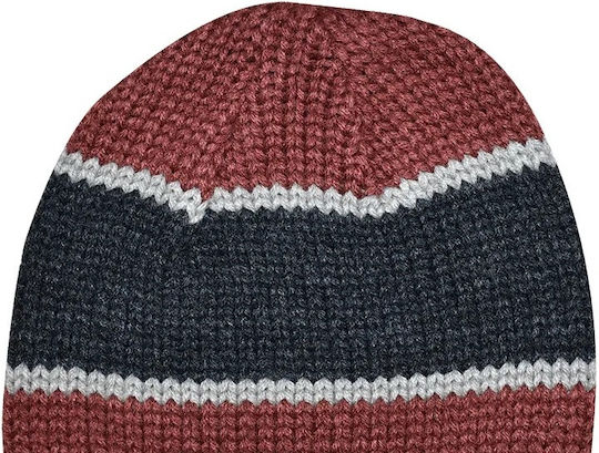 Beanie Unisex Σκούφος Πλεκτός σε Καφέ χρώμα