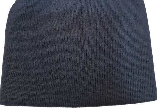 Beanie Unisex Beanie Knitted in Blue color