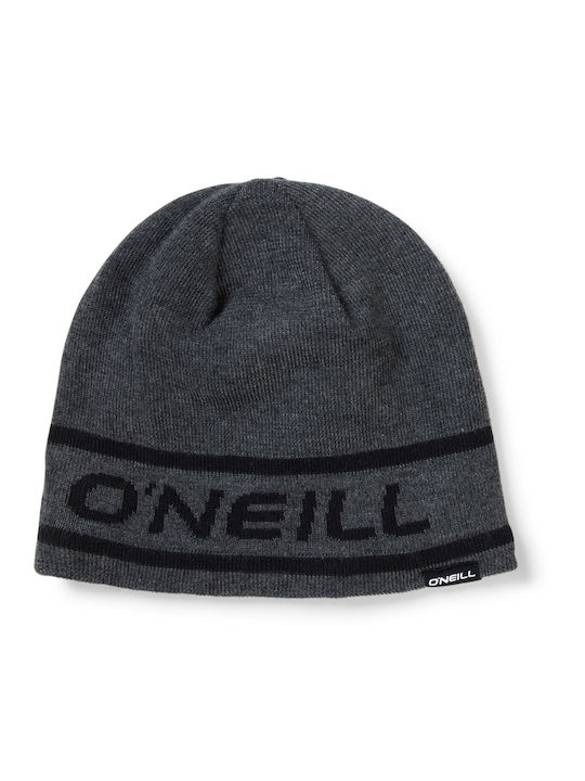 Logo Beanie Beanie Knitted in Gray color