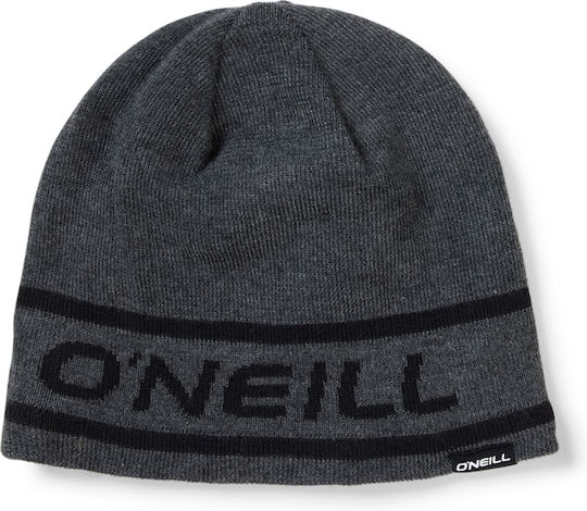 Logo Beanie Beanie Knitted in Gray color