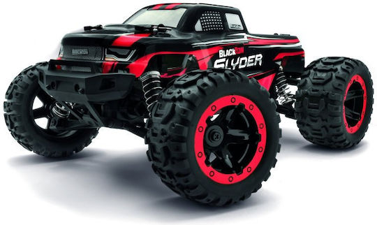 BlackZon Remote Controlled Car Monster Truck 4WD Red