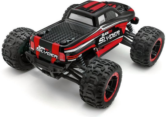 BlackZon Teleghidat Mașină Monster Truck 4WD Roșu