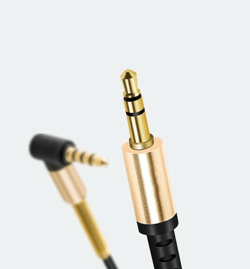 Hoco 3,5mm Klinkenkabel 3,5mm Stecker - 3,5mm Stecker Schwarz 80-0602
