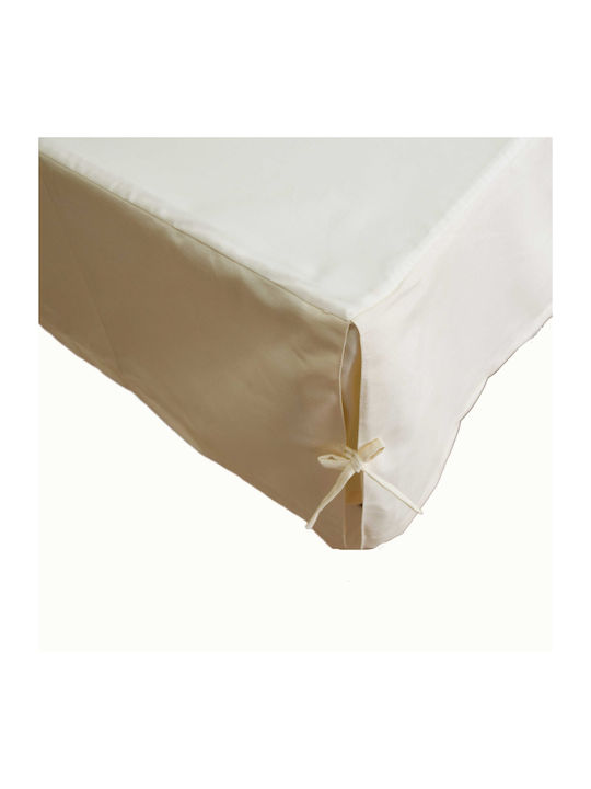 Decocraft Bed Base Cover Basic cream 90x200cm 1pcs 25-003-00003