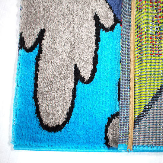 To megalo pazari Kids Synthetic Rug 133x190cm