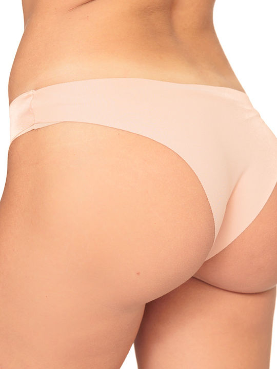 New Lilla Women's Brazil Seamless Beige