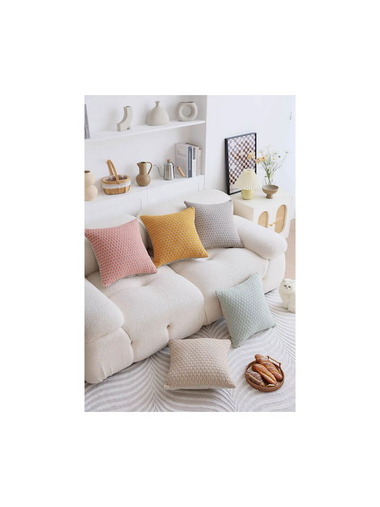 Whitegg Decorative Pillow Case D0200 From 100% Cotton 5 Green 45x45cm
