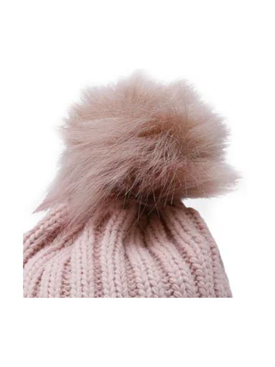 4F Kids Beanie Knitted Pink