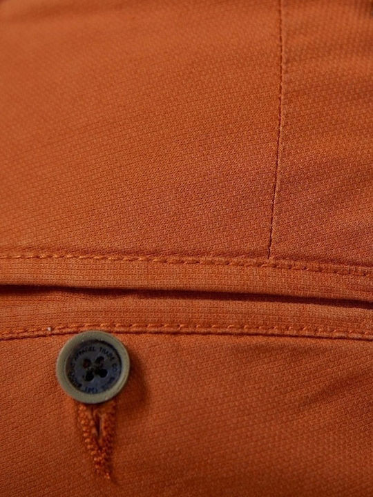 Pantaloni cu Croială Slim Tutun