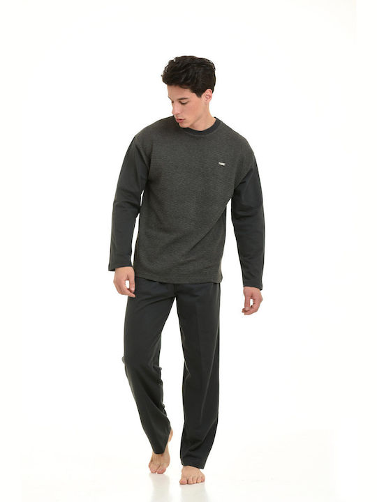 Leon Men's Winter Pajamas Set GRI