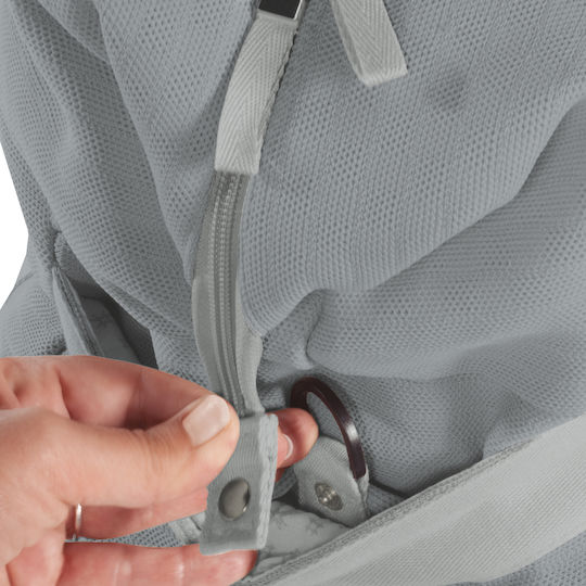 Walking Mum Shoulder/Hand Diaper Bag Xl Weekend Gray 55x25x30cm.