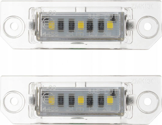 AutoTune Светлини за регистрационната табела LED 2W за Volkswagen Еос 1бр