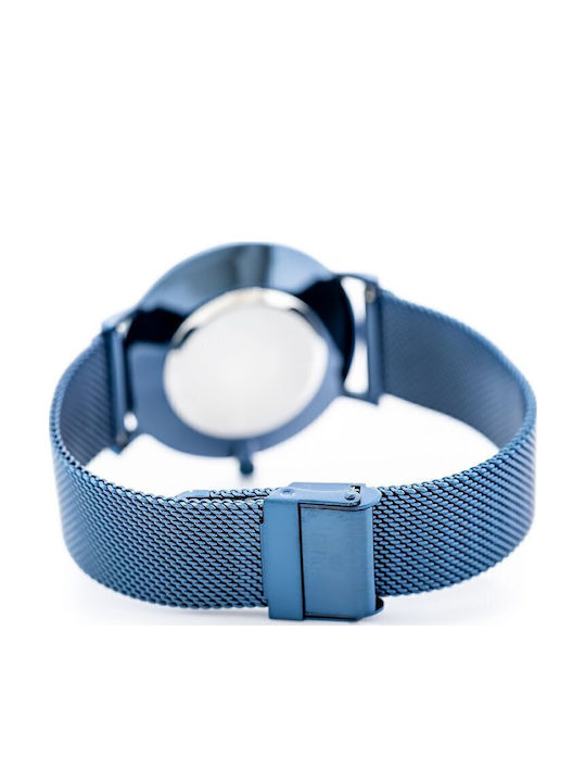 G.Rossi Men's Watch 36.5mm Battery with Blue Metal Bracelet