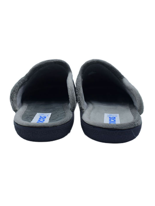 Dicas Men's Slipper Gray