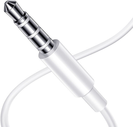 Mcdodo HP-6080 In-ear Handsfree με Βύσμα 3.5mm Λευκό