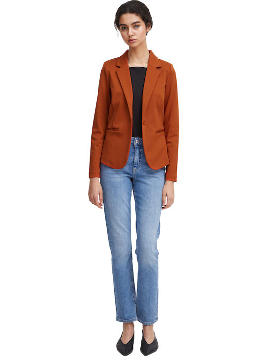 ICHI Damen Blazer Rooibos tea