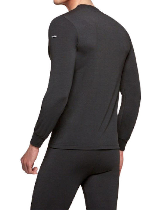 Impetus Men's Undershirt Long-sleeved BLACK