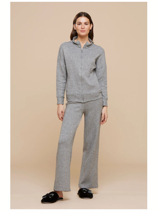 Noidinotte Damen-Sweatpants-Set Γκρι