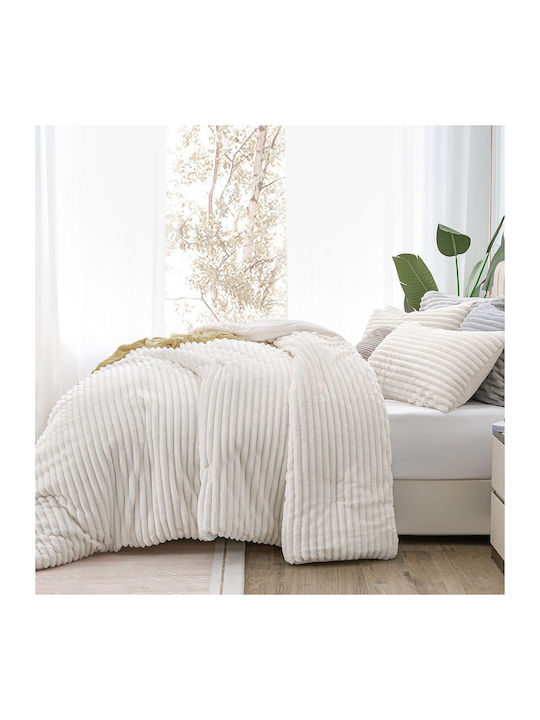 Isadore Lorraine Duvet Set Queen 220x240cm Ivory Coast 3pcs