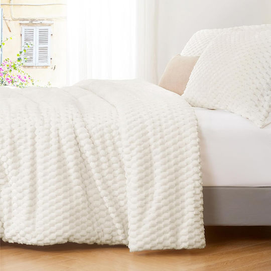 Isadore Lorraine Set Pilotă Super Dublu 220x240cm Ivory Coast 3buc