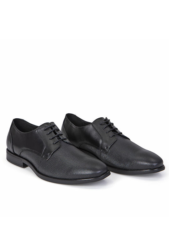 Greenstep Men's Leather Dress Shoes Black