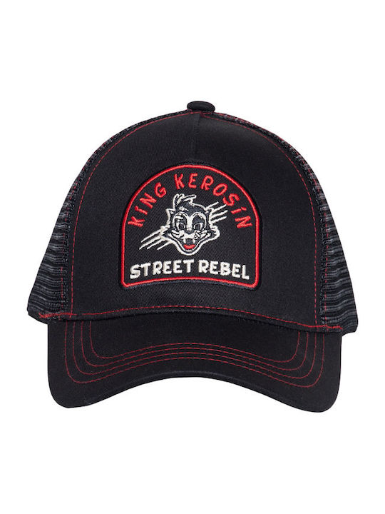 King Kerosin Trucker Cap Black