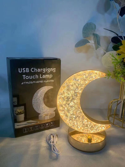 Moon Φωτιστικό LED Θερμό Λευκό Moon Light