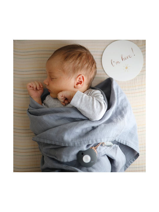 Mushie Baby Bettlaken Für Wiege Baumwolle Angepasst Beige 100x40cm