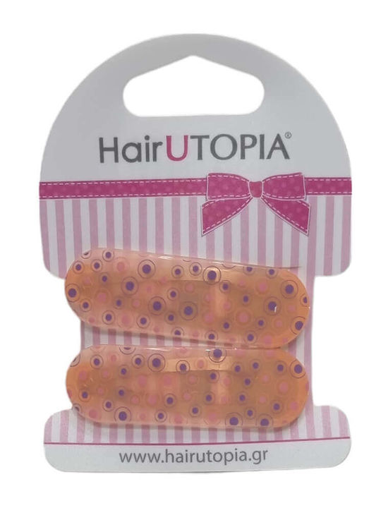Hair Utopia Set of Kids Hair Clips with Hair Clip 2pcs