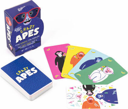 Board Game Crazy Apes - Στον Πλανήτη των Πιθήκων for 2-5 Players 4+ Years Old Professor Puzzle